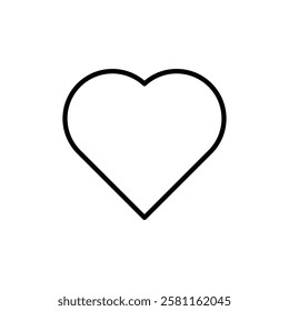 Heart icon Art design illustration