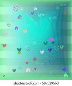 heart icon background