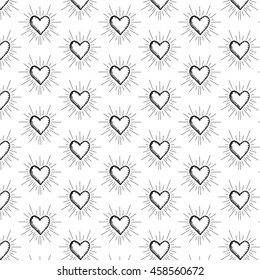 heart icon background illustration design
