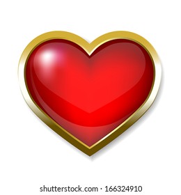 heart icon, button