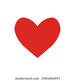 Heart icon, button vector, heart shape isolated, like icon vector, Valentine heart icon, love heart vector, Valentine's day icon, like symbol, like button