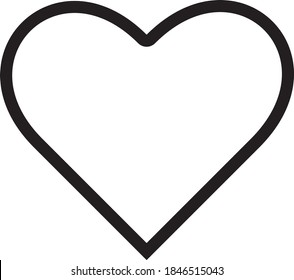 heart icon, concept of love, linear icons thin grey line. Hearth icon, healt care concept sign.