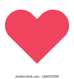 heart icon design element. Logo element illustration. Love symbol icon
