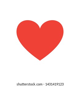 heart icon design template. Trendy style, vector eps 10