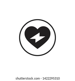 HEART ICON DESIGN , VECTOR EPS10