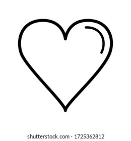 heart icon design vector template