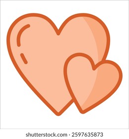 Heart Icon Element For Design