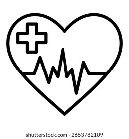 Heart Icon Element For Design