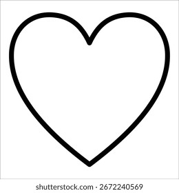Elemento del icono del corazón para el diseño