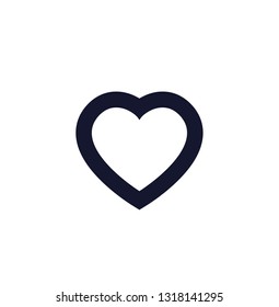 heart icon, eps 10