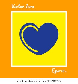 Heart Icon. Eps-10.