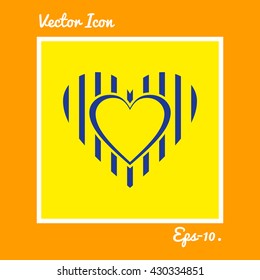 Heart Icon. Eps-10.