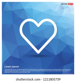 Heart Icon - Free vector icon