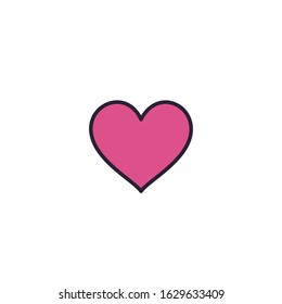 Heart Icon for Graphic Design Projects
