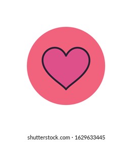 Heart Icon for Graphic Design Projects