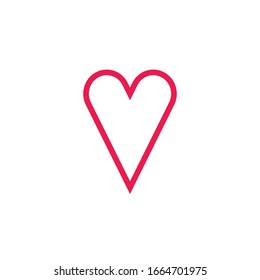 Icono de corazón para proyectos de diseño gráfico