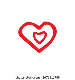 Icono de corazón para proyectos de diseño gráfico