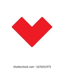 Herzsymbol für Grafikdesign-Projekte
