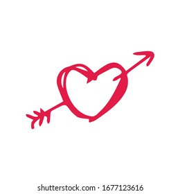 Icono de corazón para proyectos de diseño gráfico