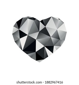 Heart icon for graphic design projects