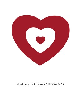 Icono de corazón para proyectos de diseño gráfico
