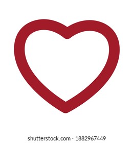 Heart icon for graphic design projects