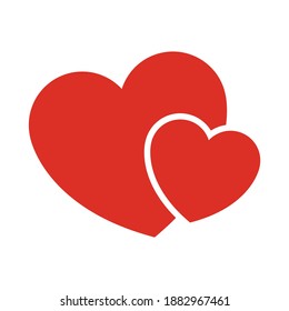 Heart icon for graphic design projects