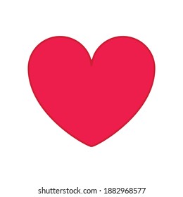 Heart icon for graphic design projects