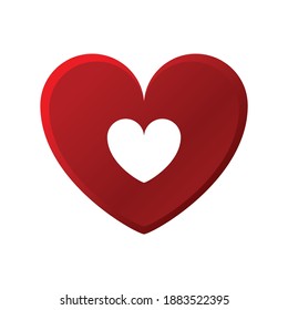 Icono de corazón para proyectos de diseño gráfico