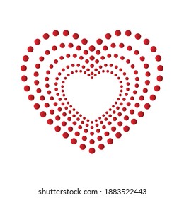 Heart icon for graphic design projects