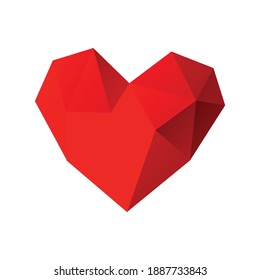 Heart icon for graphic design projects