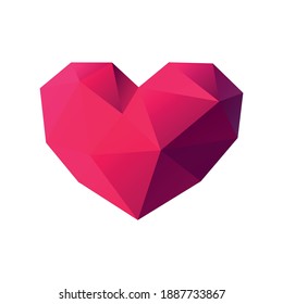Heart icon for graphic design projects