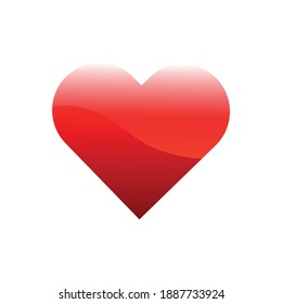 Heart icon for graphic design projects