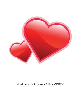 Heart icon for graphic design projects