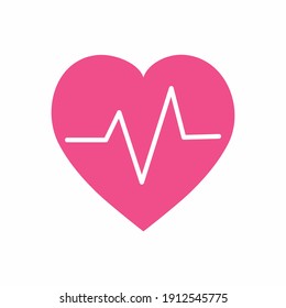 Heart  icon for graphic design projects