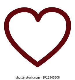 Icono de corazón para proyectos de diseño gráfico