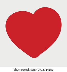 Heart icon for graphic design projects