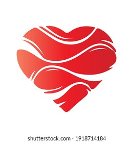 Heart icon for graphic design projects