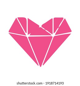Heart icon for graphic design projects