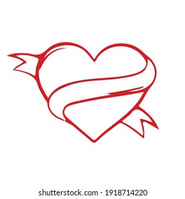 Icono de corazón para proyectos de diseño gráfico