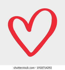 Icono de corazón para proyectos de diseño gráfico