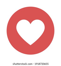 Heart icon for graphic design projects