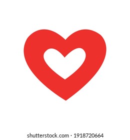 Heart icon for graphic design projects