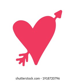 Icono de corazón para proyectos de diseño gráfico