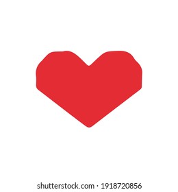 Heart icon for graphic design projects