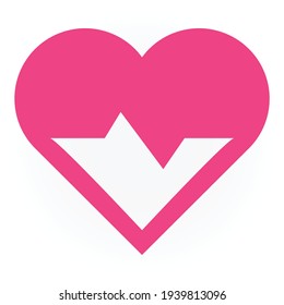 Icono de corazón para proyectos de diseño gráfico