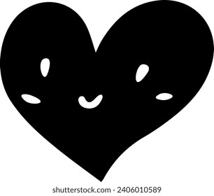Heart Icon, Hand Drawn Heart, Valentine Days, Cupid, Heart Clipart, Open heart