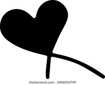 Heart Icon, Hand Drawn Heart, Valentine Days, Cupid, Heart Clipart, Open heart