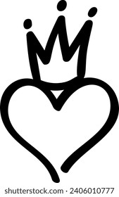 Heart Icon, Hand Drawn Heart, Valentine Days, Cupid, Heart Clipart, Open heart