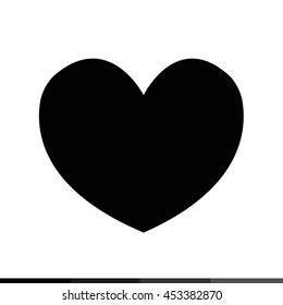 Heart icon illustration design